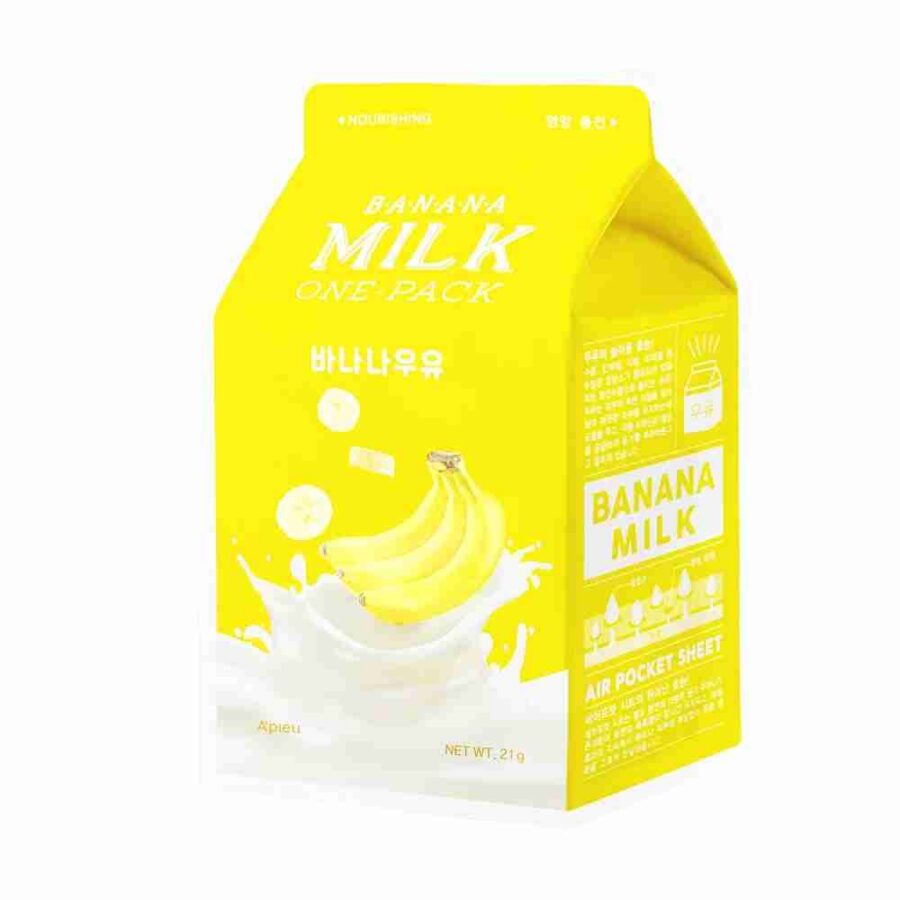 A’pieu Banana Milk One Pack Mask Tuchmaske