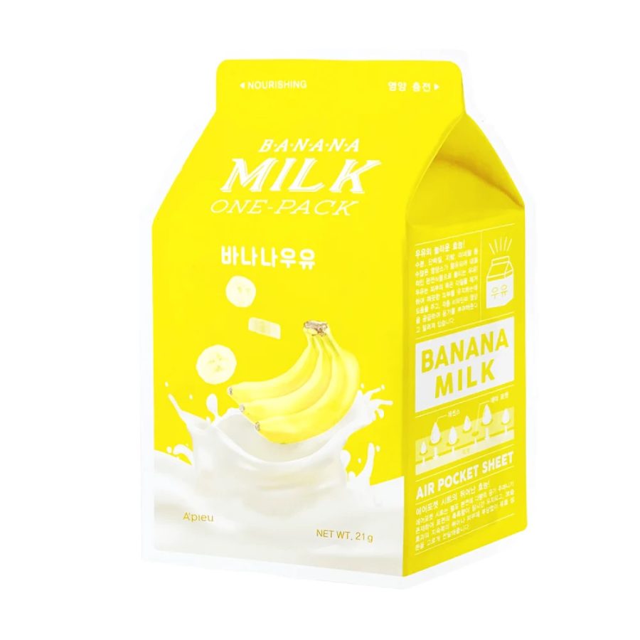 A'pieu Banana Milk One Pack Mask