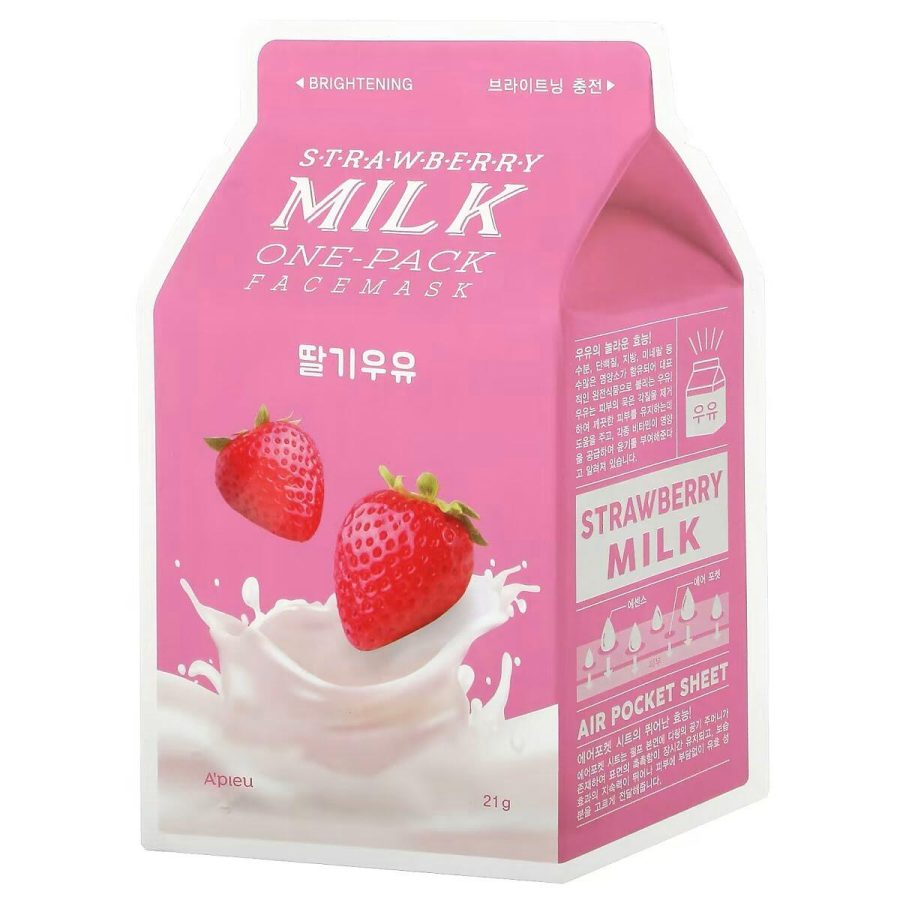 A'pieu Strawberry Milk One Pack Mask