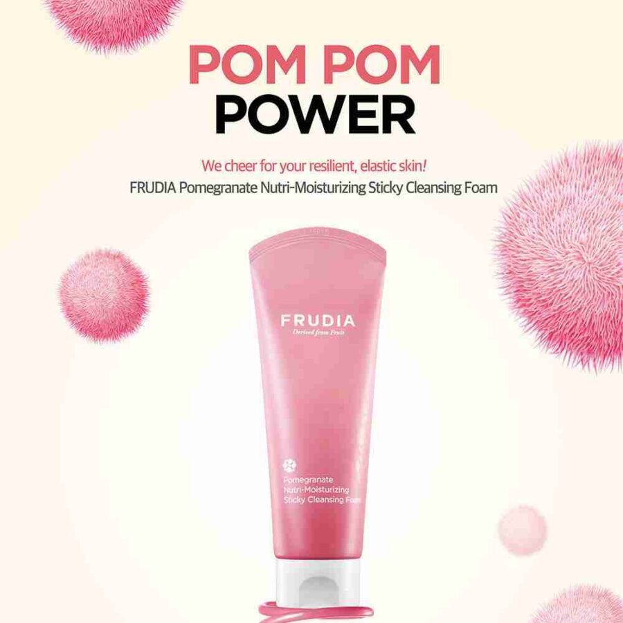 Frudia Pomegranate Nutri-Moisturizing Sticky Cleansing Foam