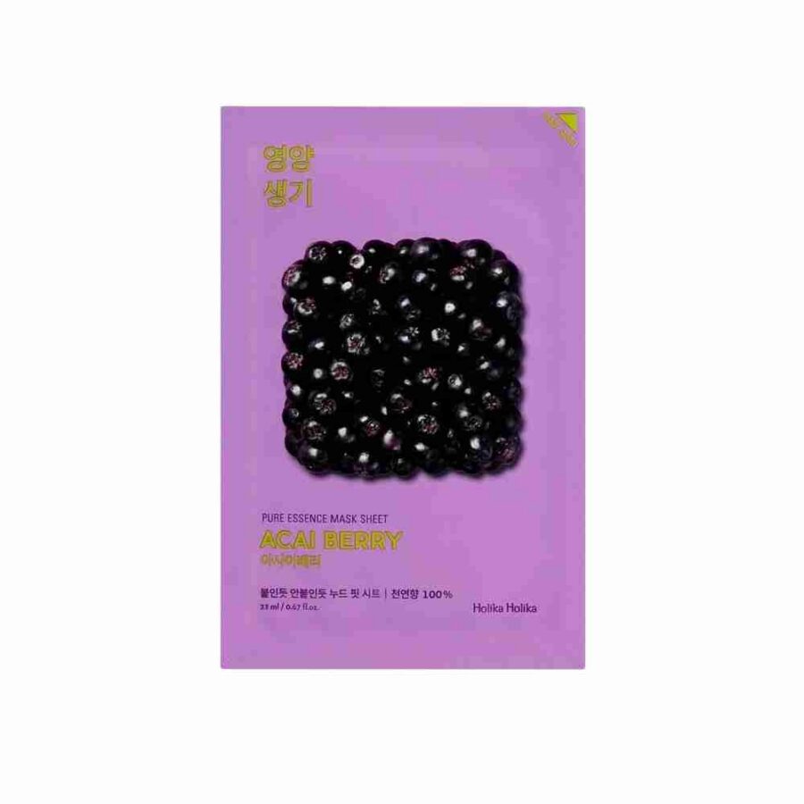 Holika Holika Pure Essence Mask Sheet Acai Berry