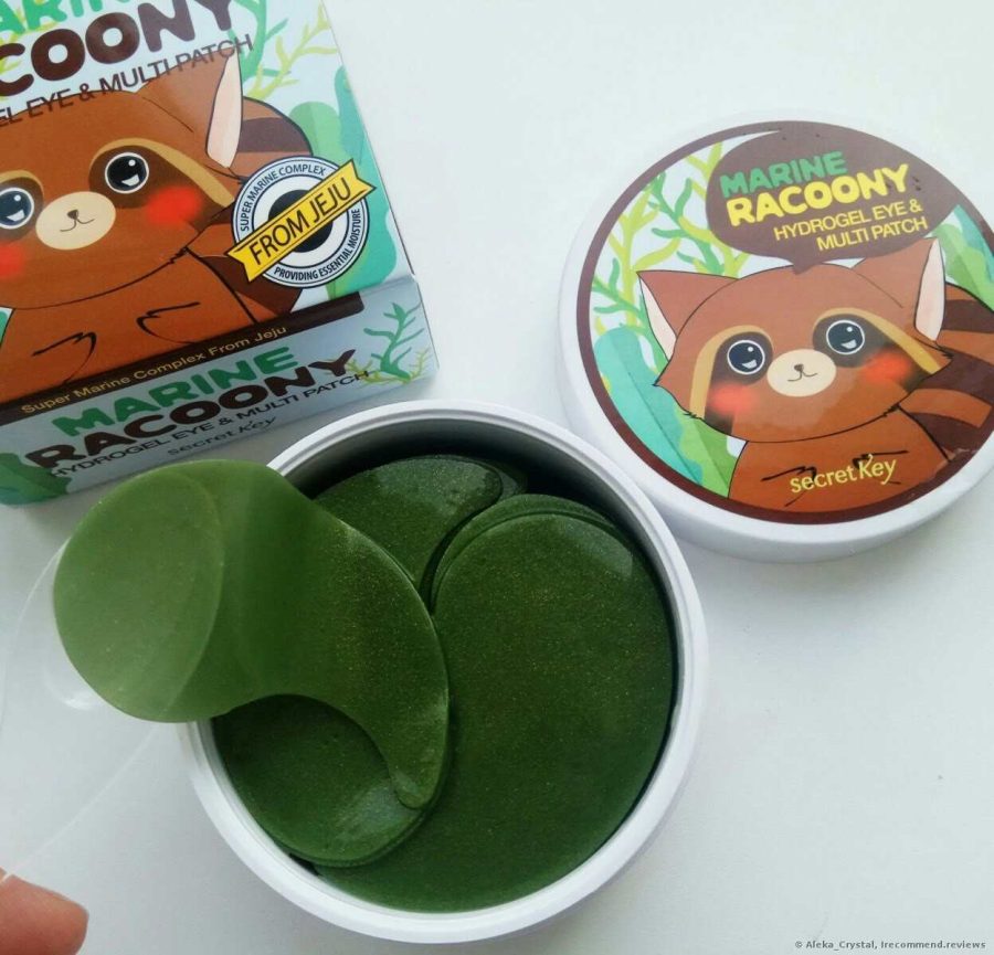 Secret Key Marine Racoony Hydro Gel Eye & Multi Patch