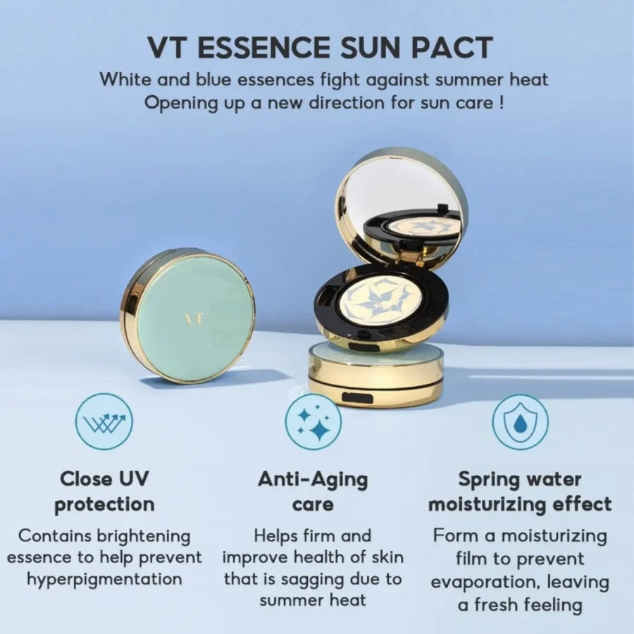 VT Cosmetics VT Essence Sun Pact Benefits