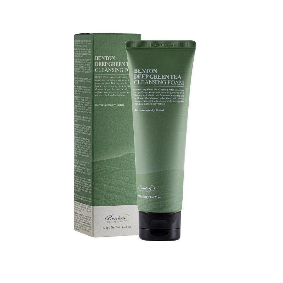 Benton Deep Green Tea Cleansing Foam