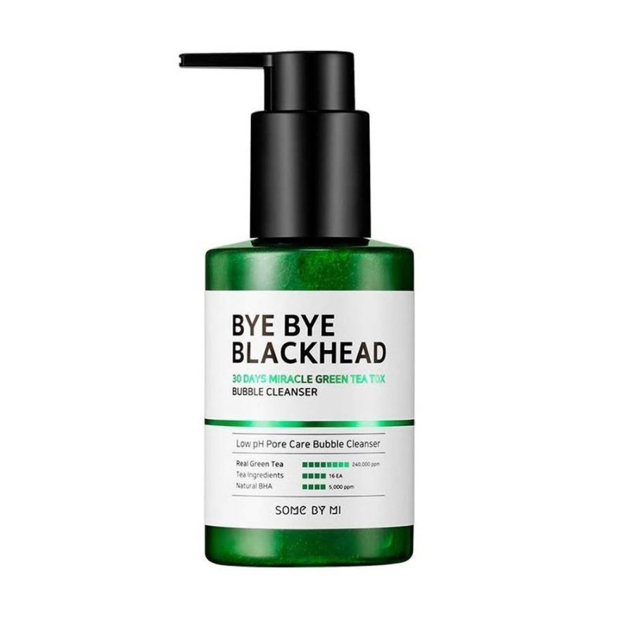 Some By Mi Bye Bye Blackhead 30 Days Miracle Green Tea Tox Bubble Cleanser