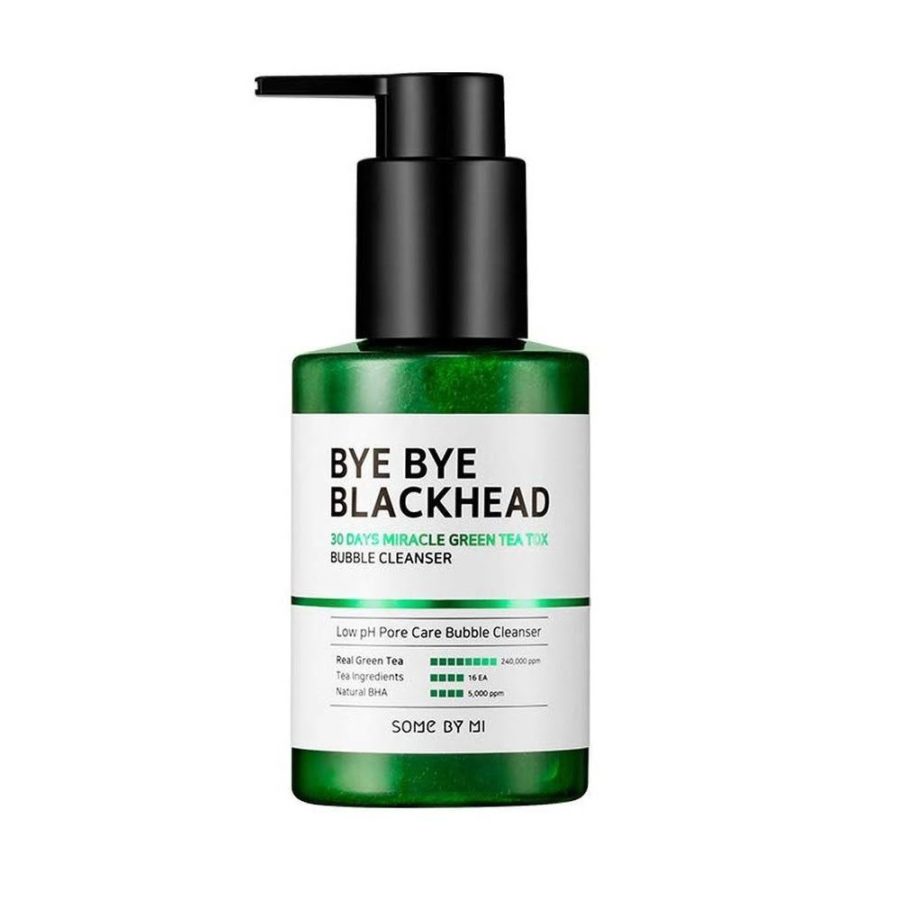Some By Mi Bye Bye Blackhead 30 Days Miracle Green Tea Tox Bubble Cleanser