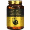 Farm Stay Escargot All-In One Ampoule 250 ml, goldene Pflegelösung in transparenter Flasche, hochkonzentrierte Schneckenfiltrat-Ampoule zur straffenden Gesichtspflege