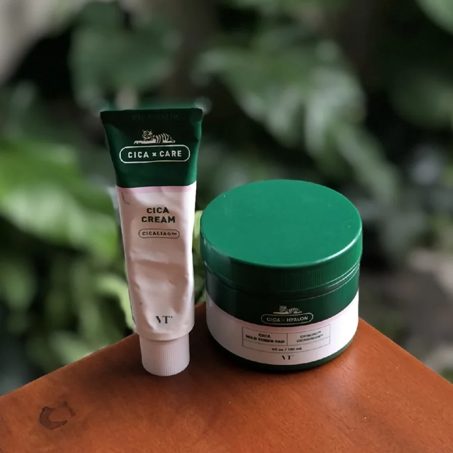 VT Cosmetics VT Cica Cream and Pads