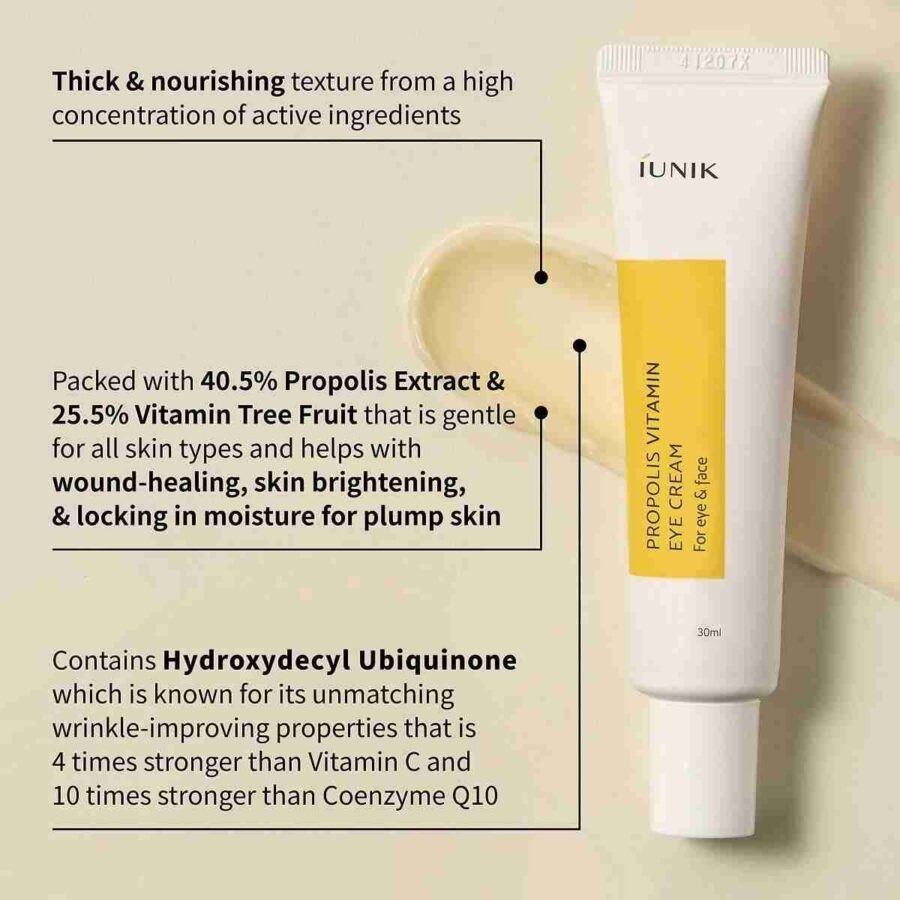 iUNIK Prpolis Vitamin Eye Cream