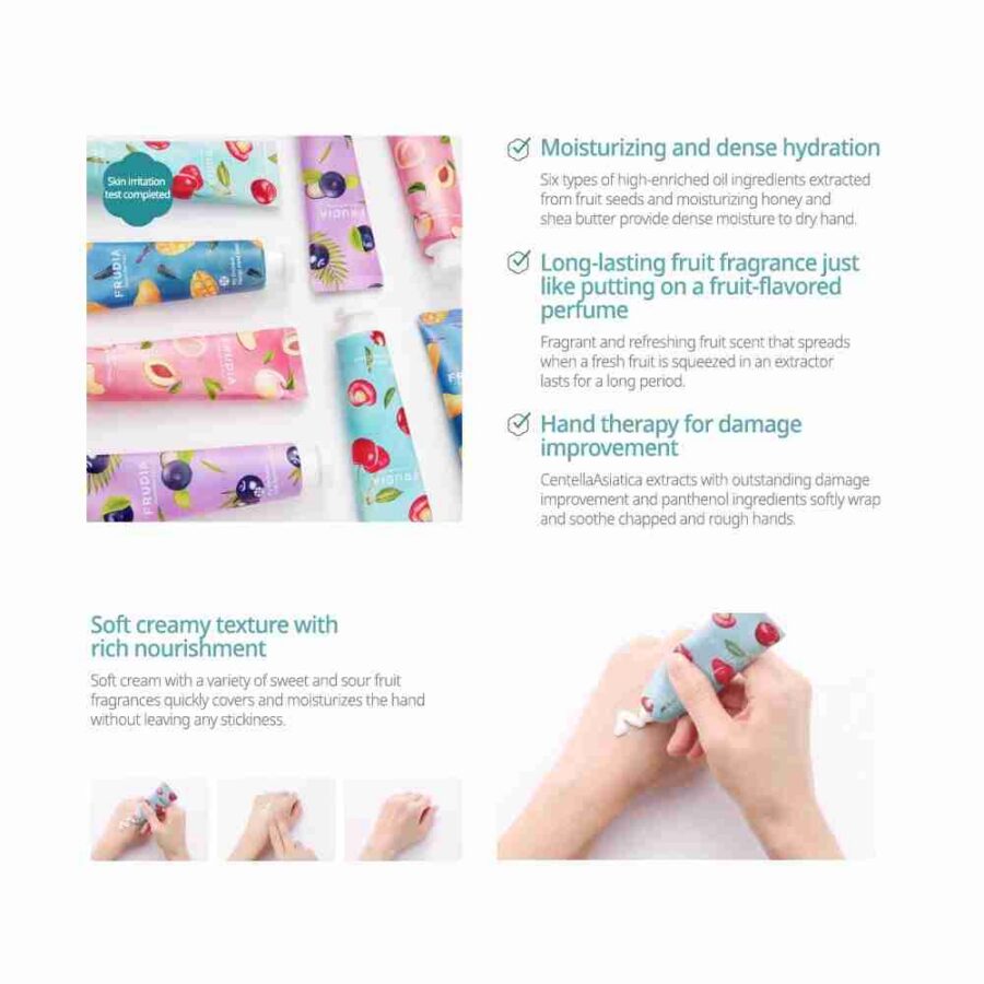 Frudia My Orchard Hand Cream Line why