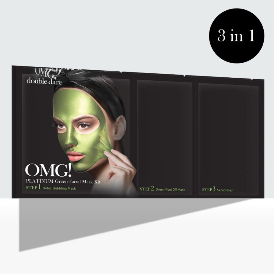 double dare OMG! Platinum Green Facial Mask Kit