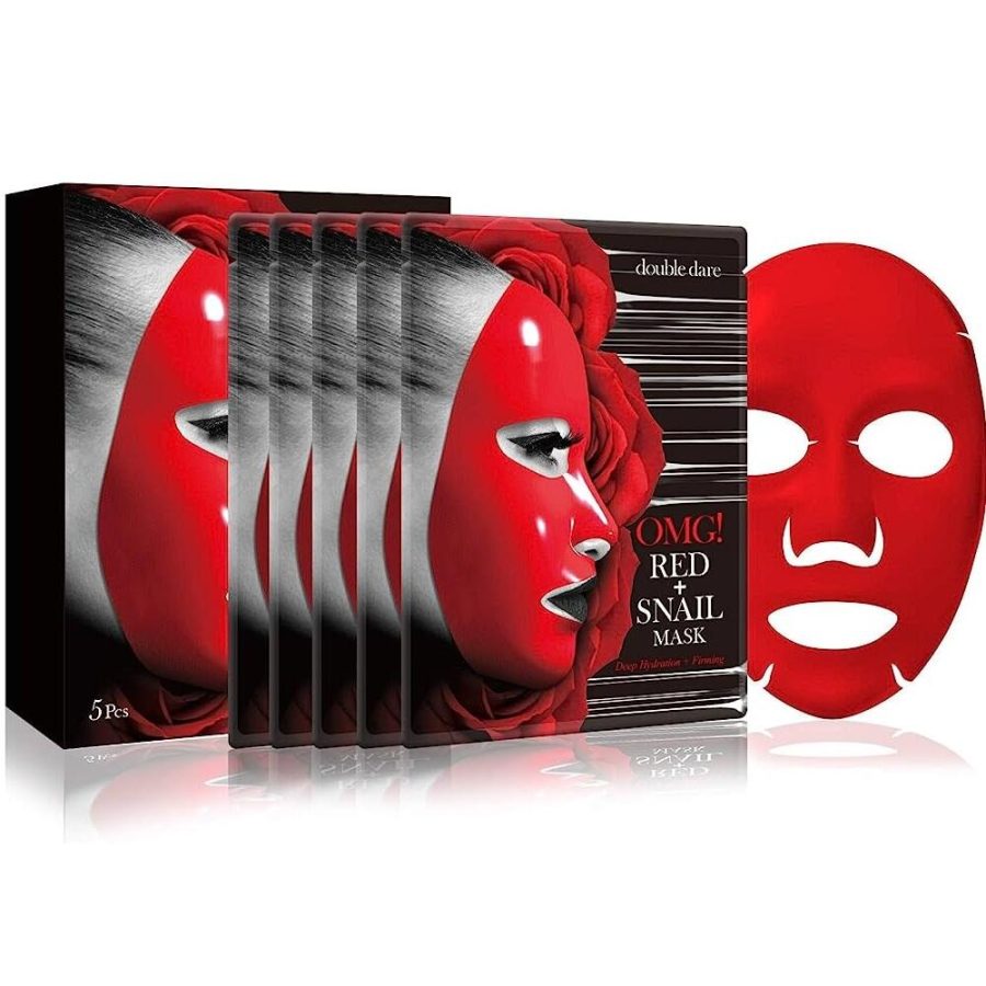 double dare OMG! Red Snail Mask