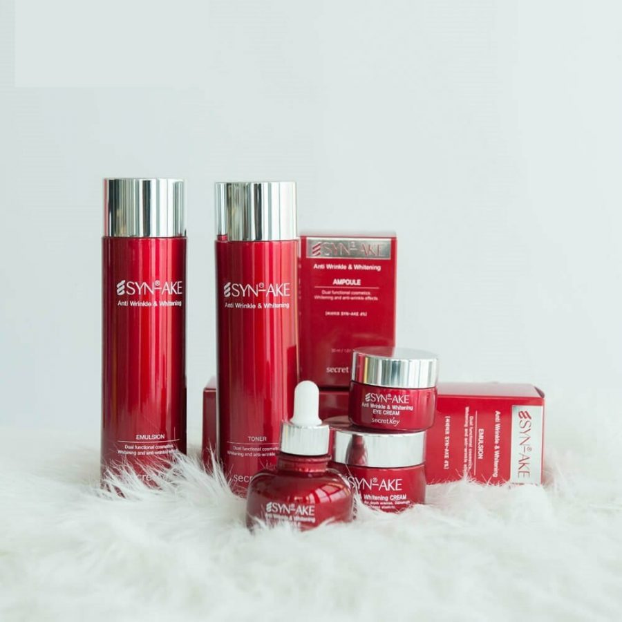 secret key SYN-AKE Anti-Wrinkle Whitening Emulsion