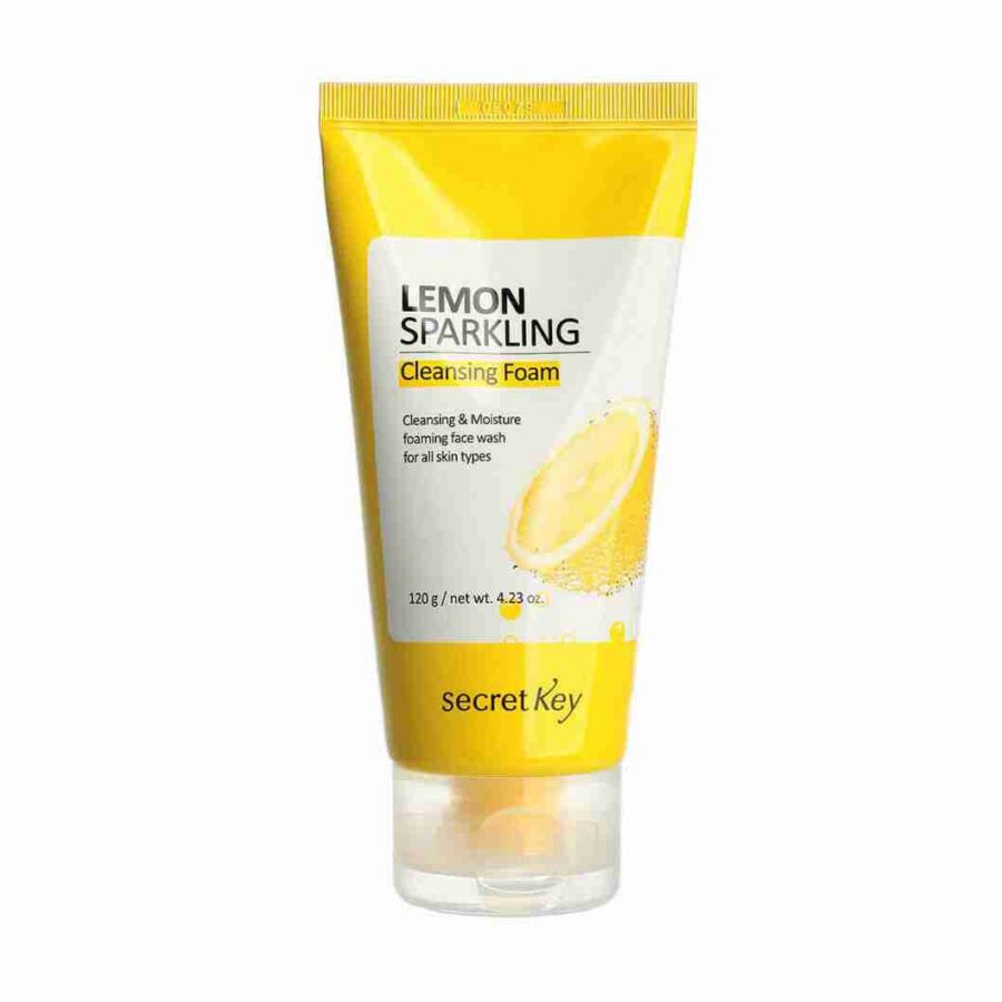 Secret Key Lemon Sparkling Cleansing Foam 120ml