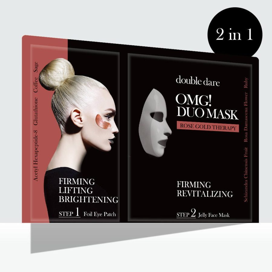double dare OMG! Duo Mask Rose Gold