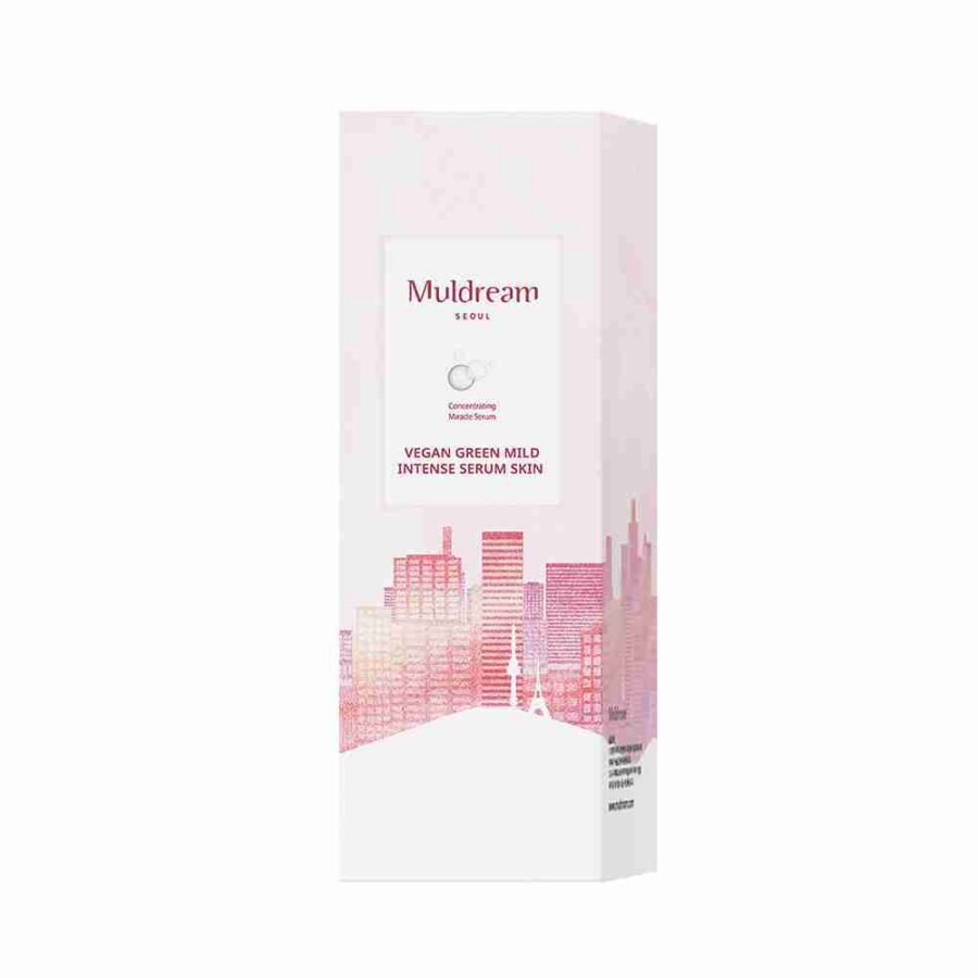 Muldream vegan green mild intense serum skin