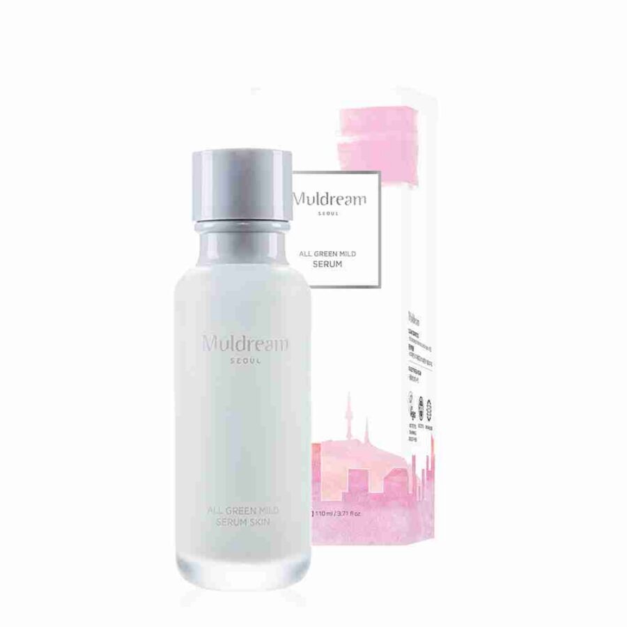 Vegane Serum-Lotion mit Cica & Panthenol für empfindliche Haut.