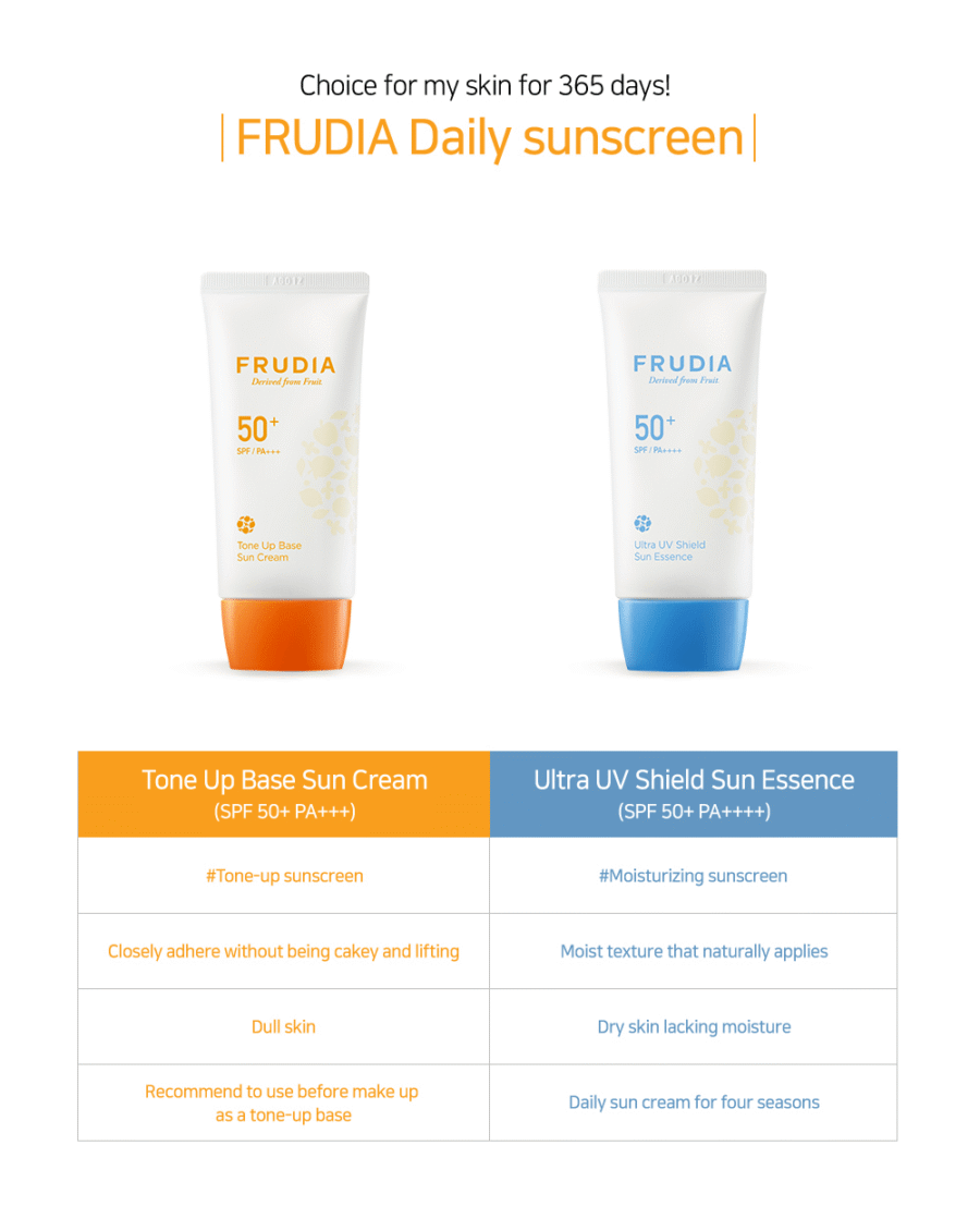 Frudia Tone-Up Base Sun Cream