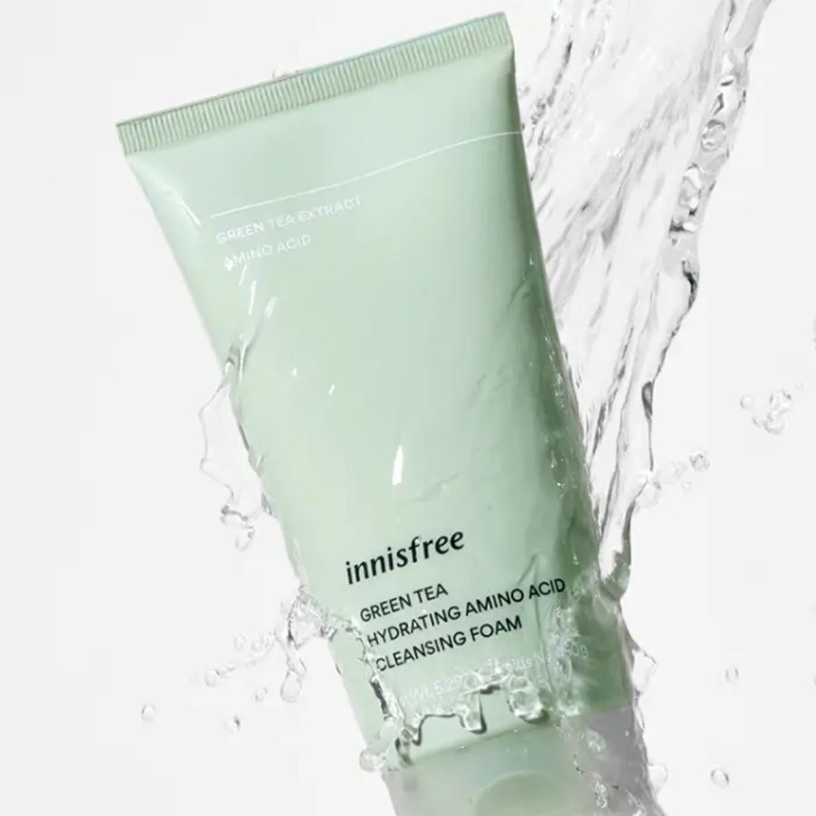 Innisfree Green Tea Hydrating Amino Acid Cleansing Foam
