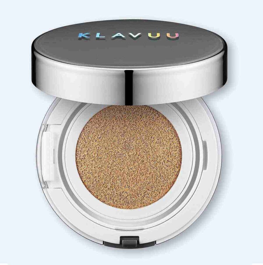 KLAVUU Urban Pearlsation High Coverage Cushion Foundation No.23 – Korean K-Beauty SPF50+ PA++++ mit Glow-Effekt für makellose Haut