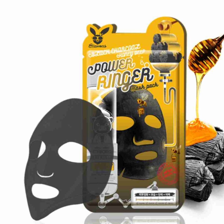 Black Charcoal Honey Deep Power Ringer Mask Pack