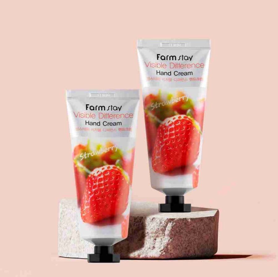 Farmstay Visible Difference Hand Cream Strawberry