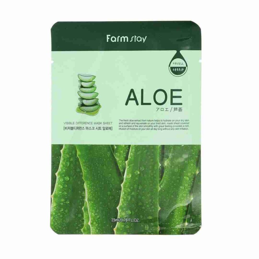 Farmstay Visible Difference Mask Sheet Aloe
