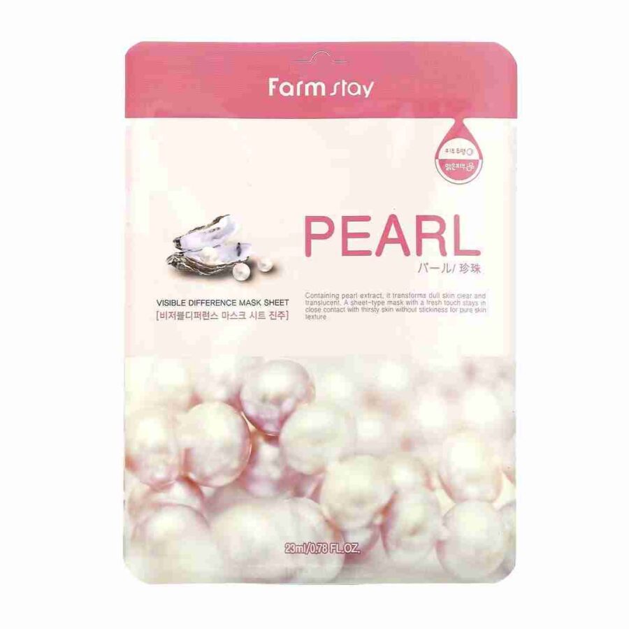 Farmstay Visible Difference Mask Sheet Pearl