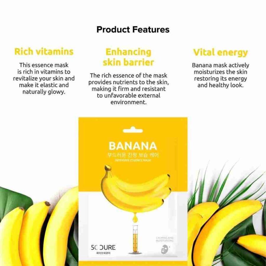 5C CURE Banana Intensive Essence Mask