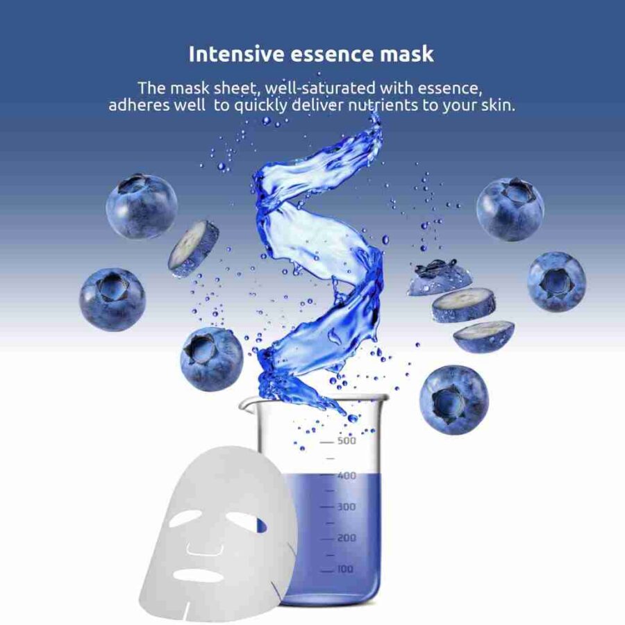5C CURE Blueberry Intensive Essence Mask