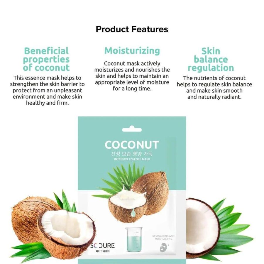 5C CURE Coconut Intensive Essence Mask
