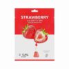 5C CURE Strawberry Intensive Essence Mask Verpackung mit roter Erdbeer-Illustration