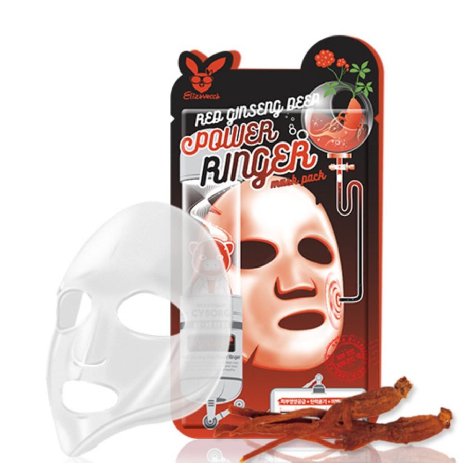 Elizavecca Red Ginseng Deep Power Ringer Mask Pack