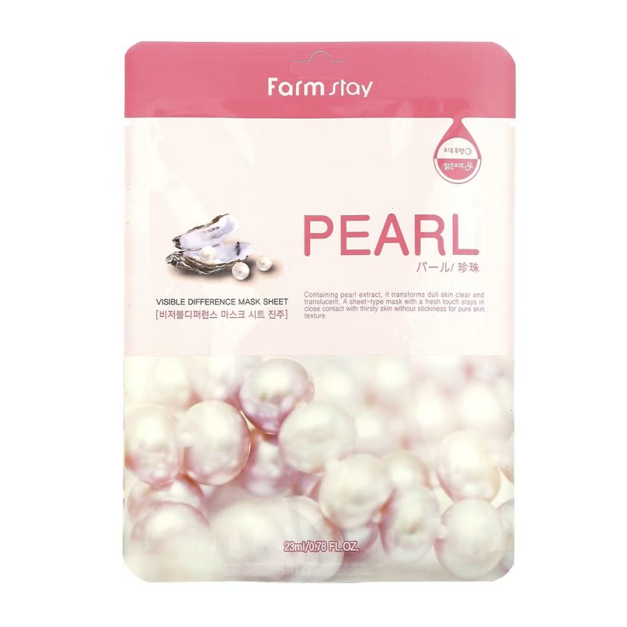 Farmstay Visible Difference Mask Sheet Pearl