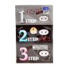 Holika Holika Pig Nose clear black head 3 Step kit Strong
