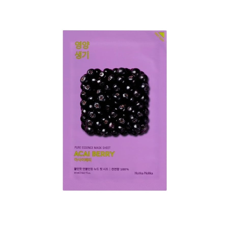 Holika Holika Pure Essence Mask Sheet Acai Berry