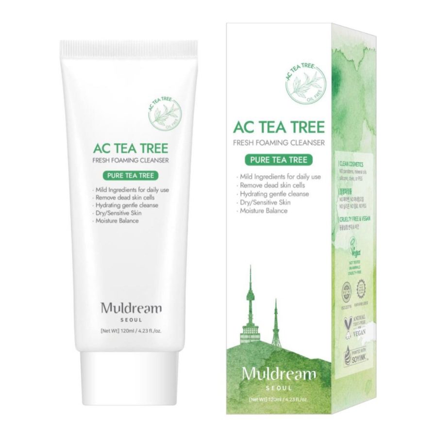 Muldream AC Tee Tree Fresh Foaming Cleanser