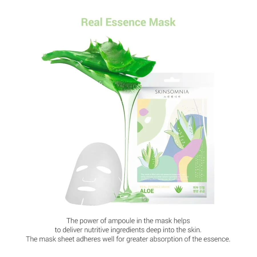 Skinsomnia Aloe Real Essence Mask