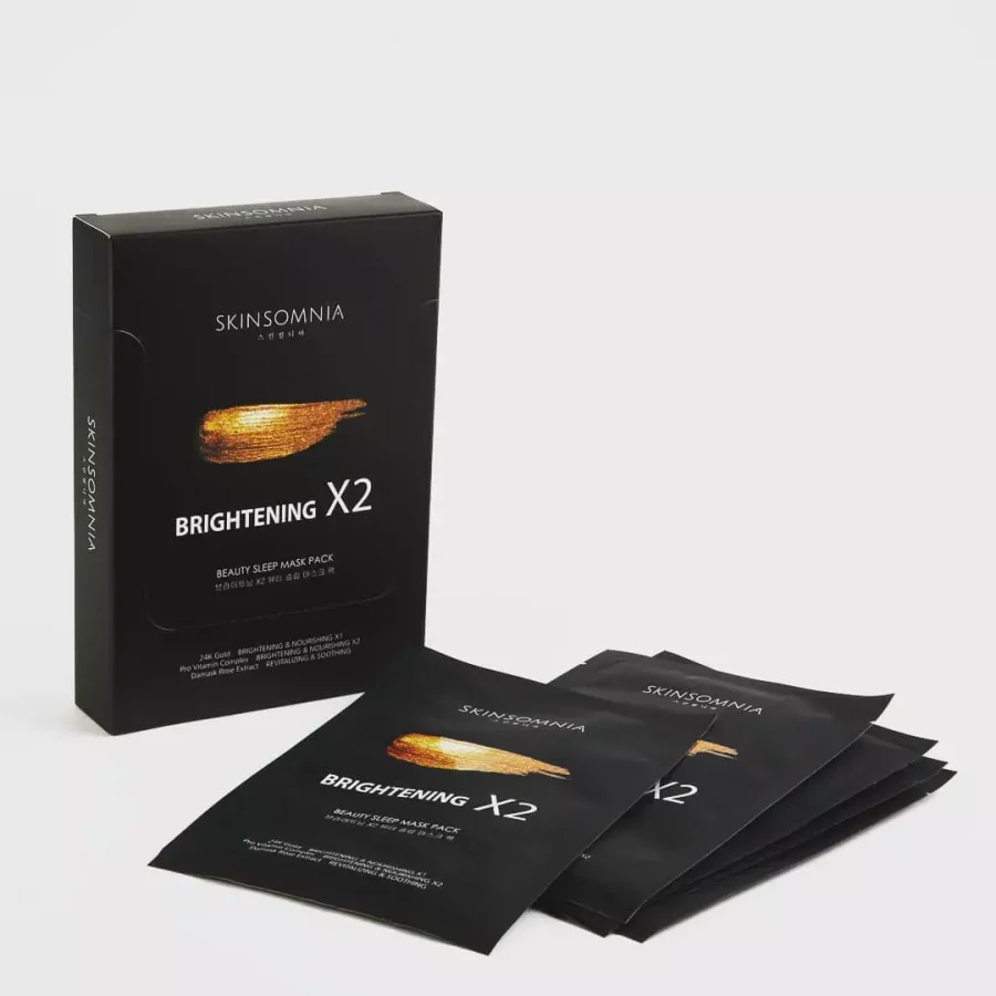 Skinsomnia Brightening X2 Beauty Sleep Mask Pack