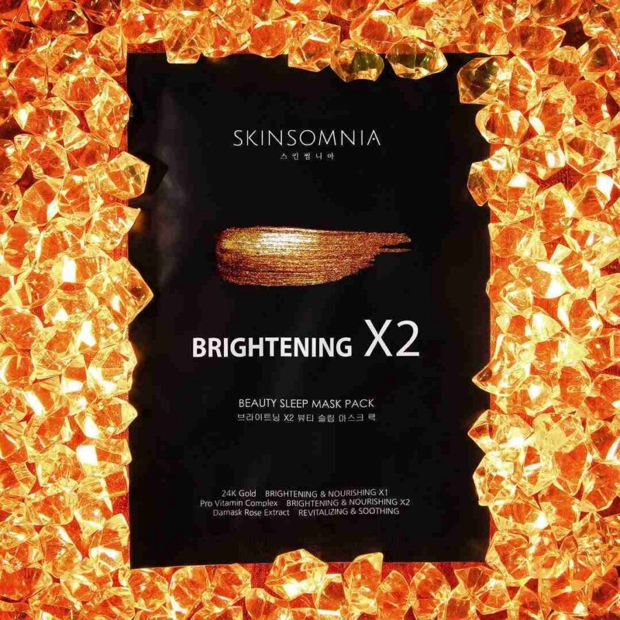 Skinsomnia Brightening X2 Beauty Sleep Mask Pack
