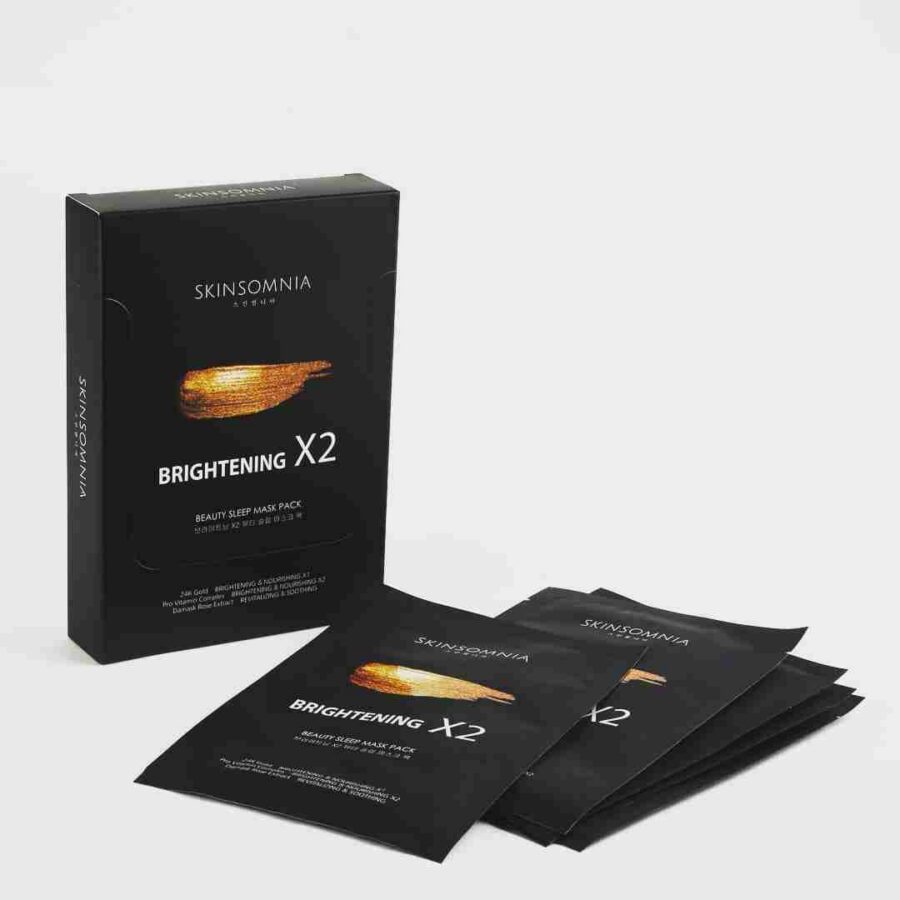 Skinsomnia Brightening X2 Beauty Sleep Mask Pack