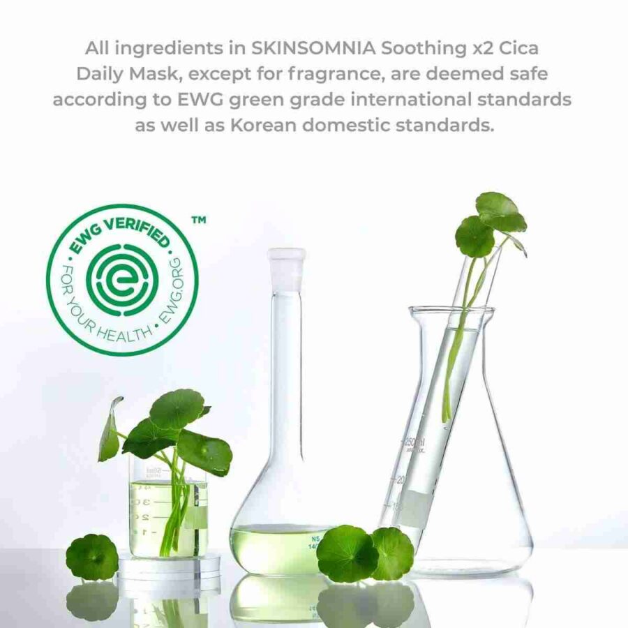 Skinsomnia Soothing X2 CICA Daily Mask