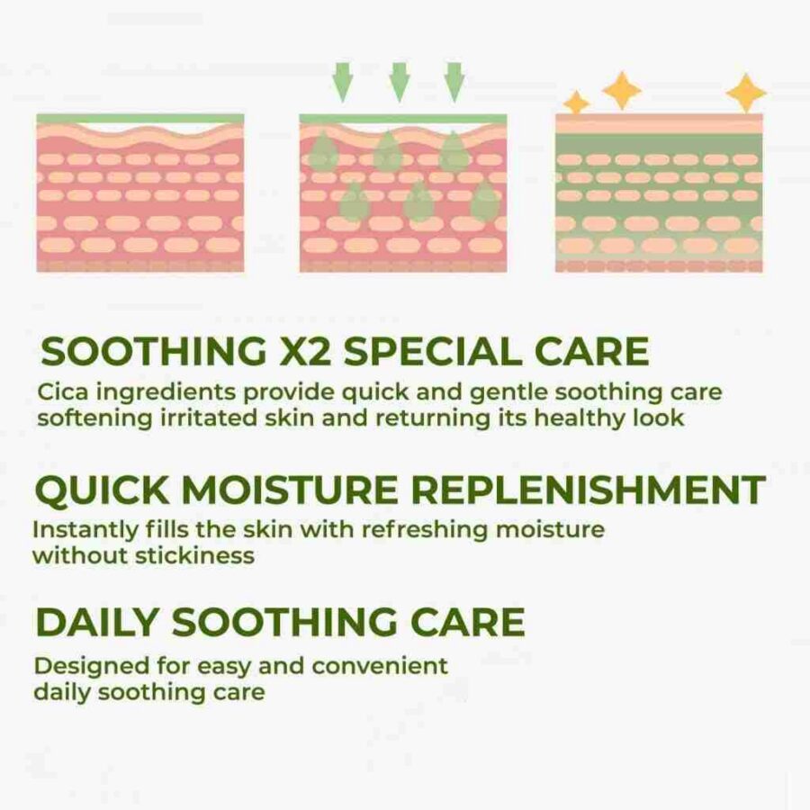 Skinsomnia Soothing X2 CICA Daily Mask