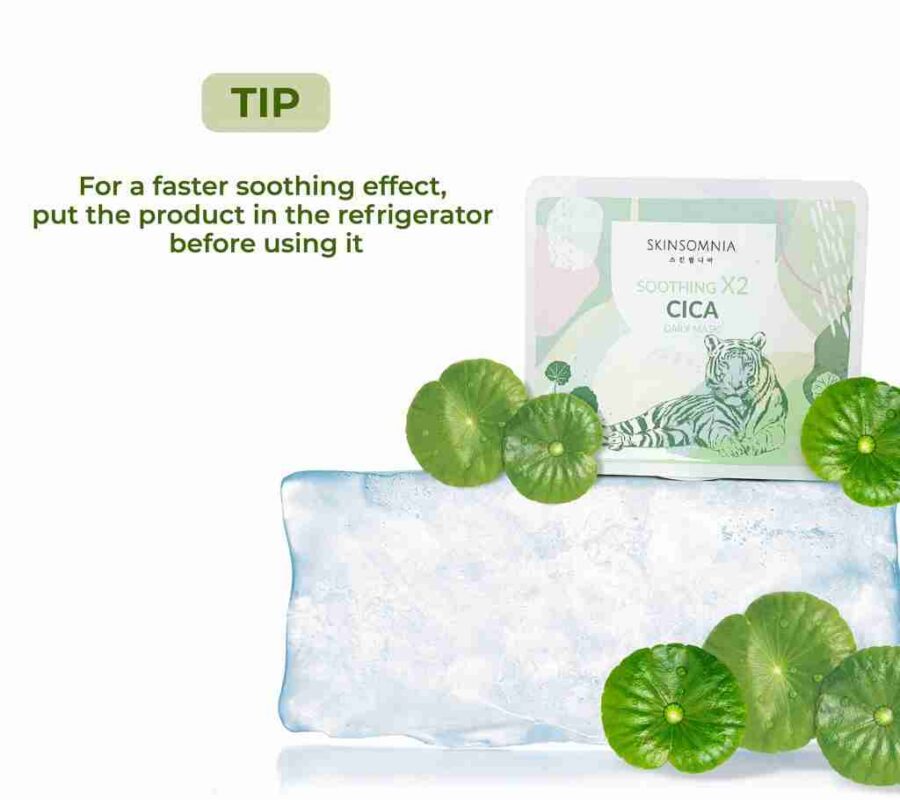 Skinsomnia Soothing X2 CICA Daily Mask