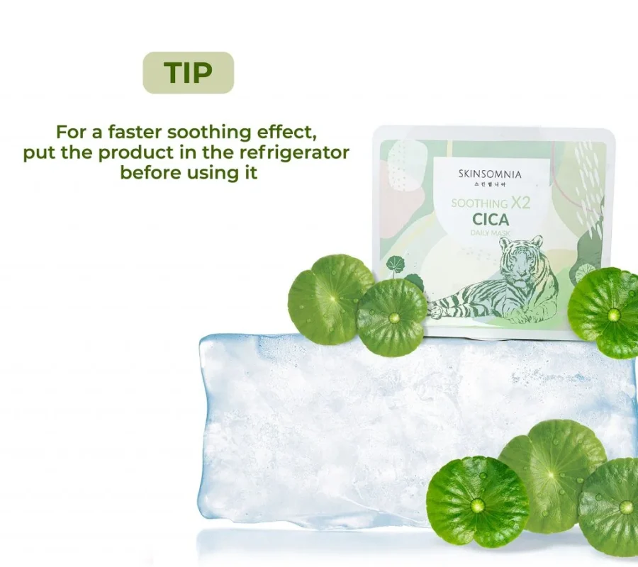 Skinsomnia Soothing X2 CICA Daily Mask