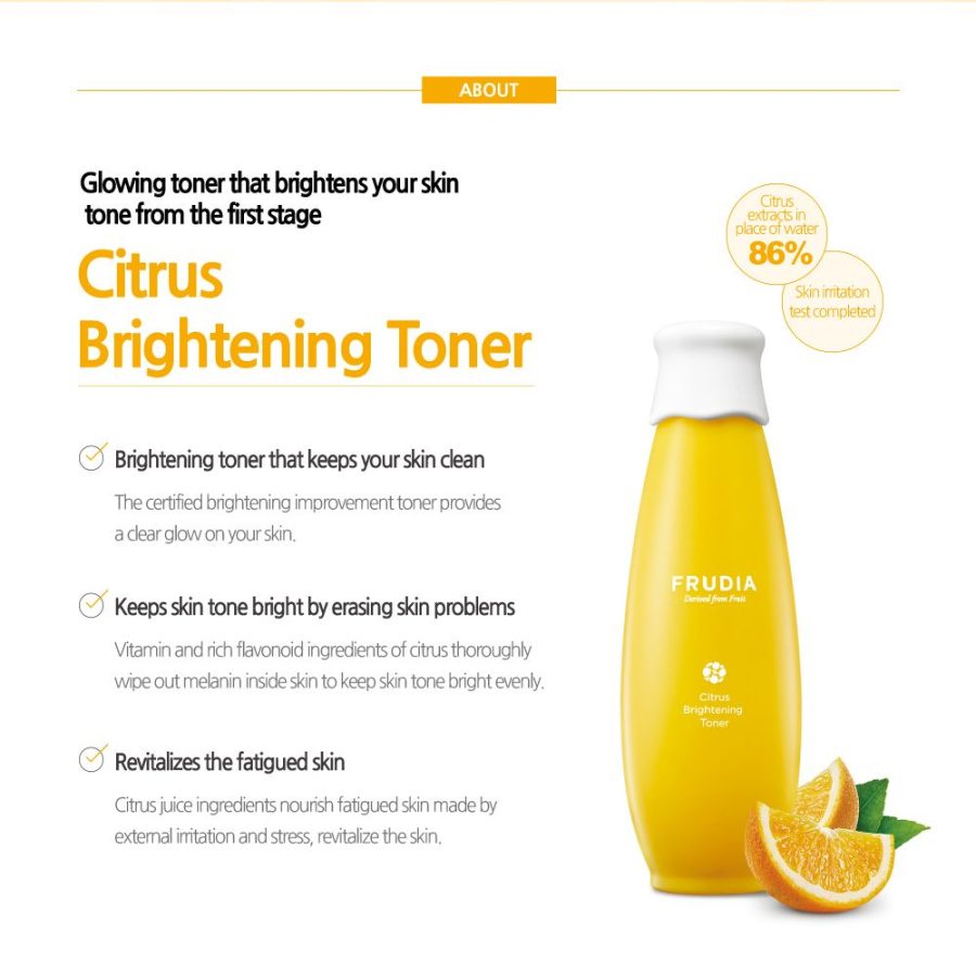 Frudia Citrus Brightening Toner