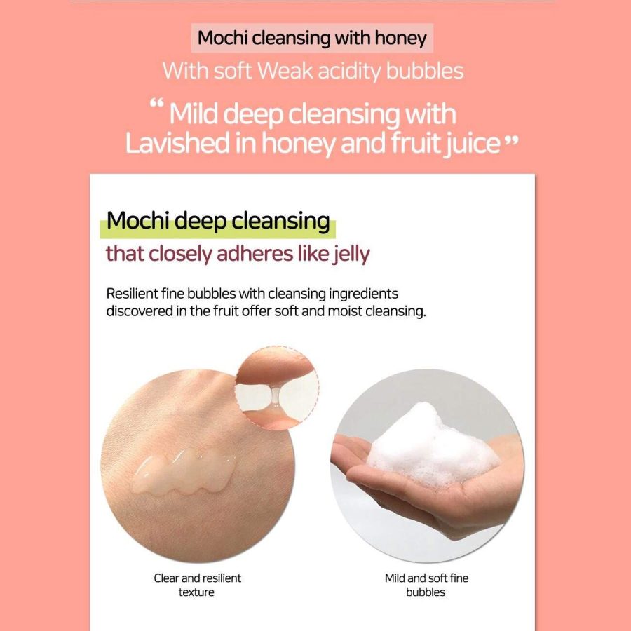 Frudia My Orchard Mochi Cleansing Foam Peach