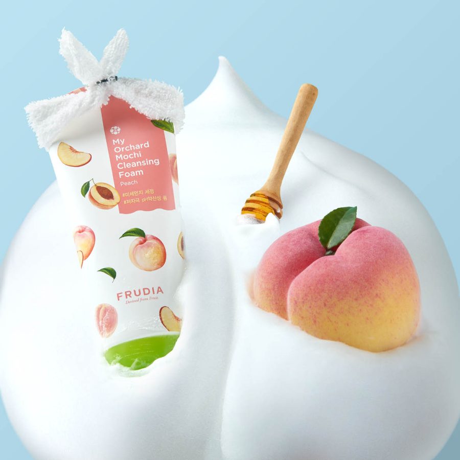Frudia My Orchard Mochi Cleansing Foam Peach ad