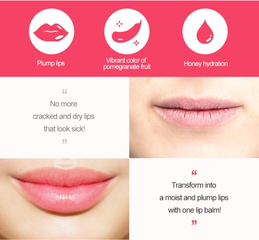 Frudia Pomegranate Honey 3in1 Lip Balm