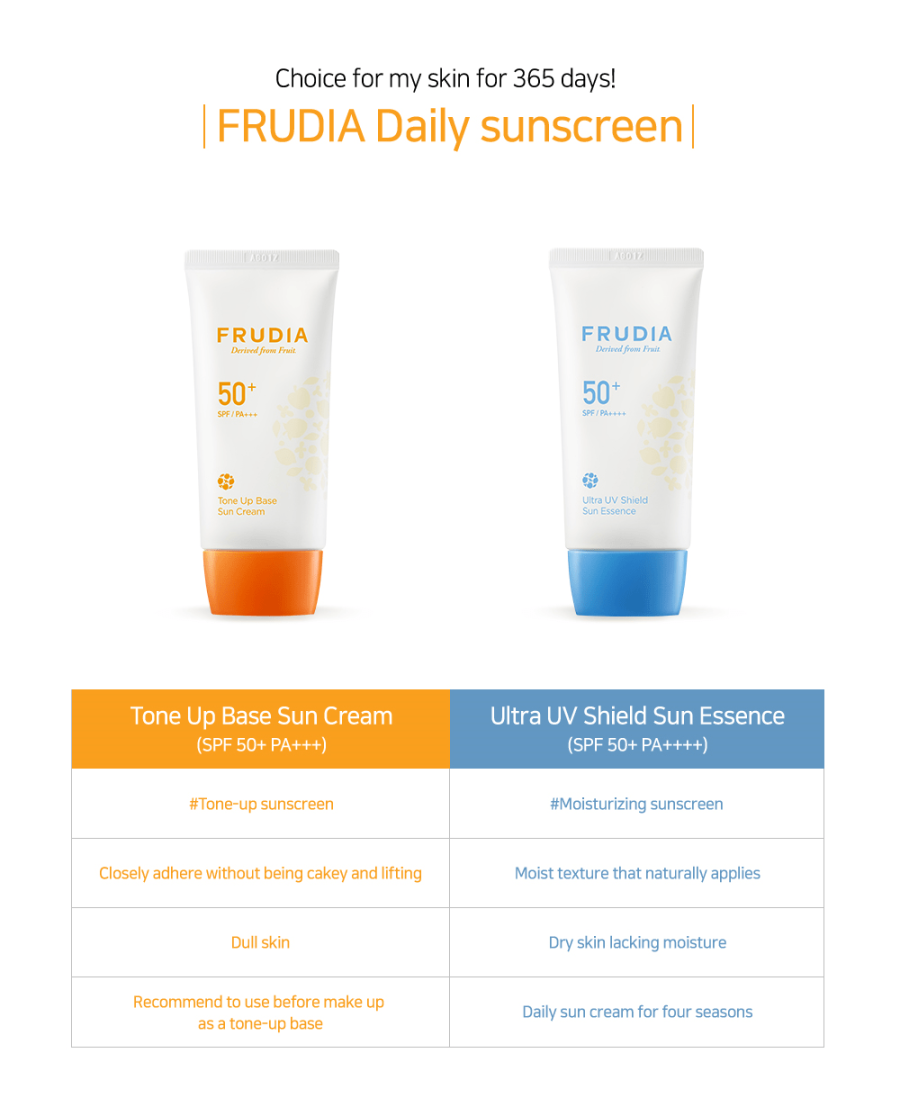 Frudia Tone-Up Base Sun Cream